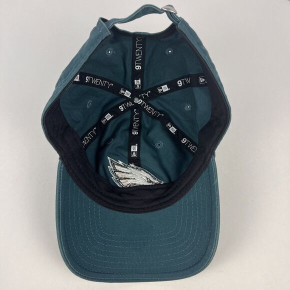 Philadelphia Eagles NFL Hat Green Strapback Adjustable Cap Cotton Football - Picture 7 of 9